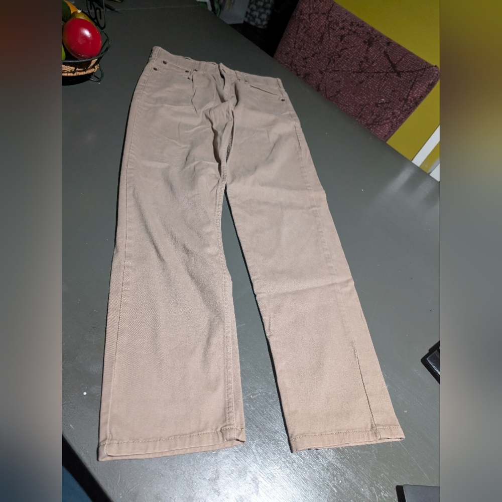 Architect Activeflex Regular Fit Khaki Chinos Size 16R